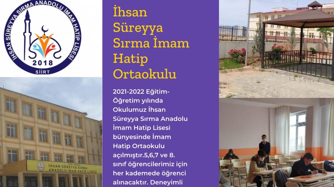 İhsan Süreyya Sırma İmam Hatip Ortaokulu Tanıtımı
